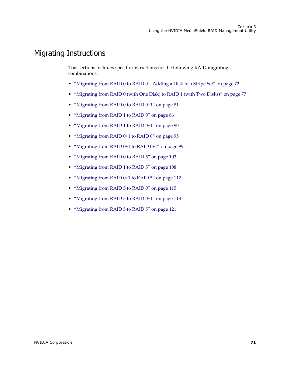 Migrating instructions | Nvidia 4 User Manual | Page 75 / 159