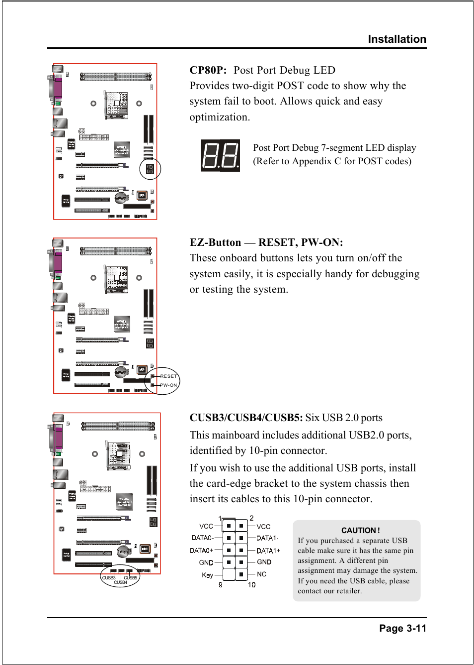 Installation, Page 3-11 | Nvidia 754 User Manual | Page 27 / 78