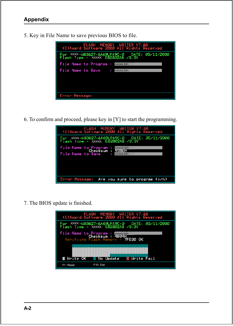 Appendix | Nvidia 754 User Manual | Page 70 / 78