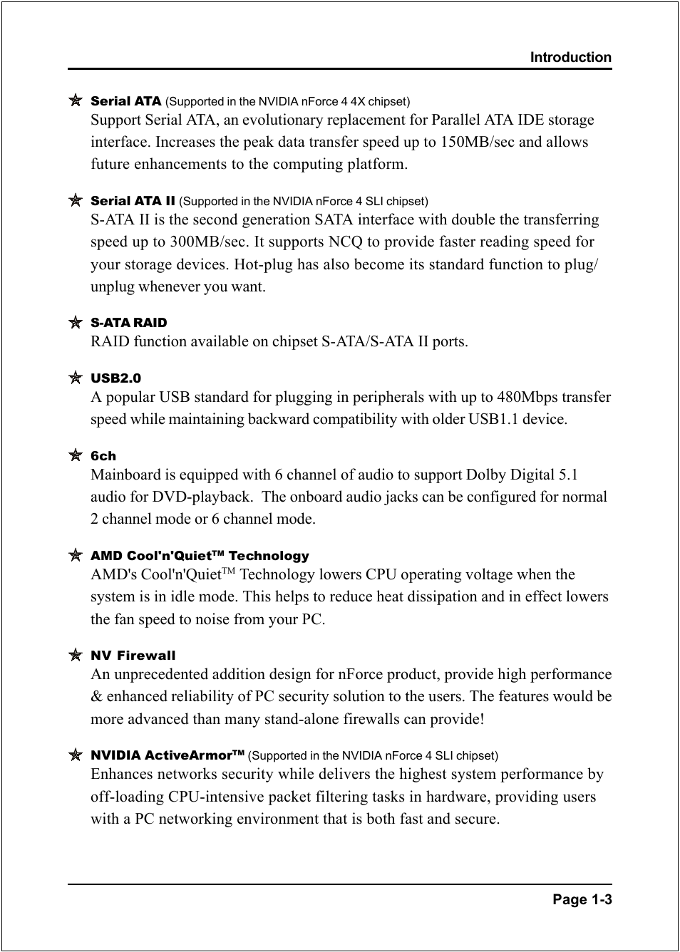 Amd's cool'n'quiet | Nvidia 754 User Manual | Page 9 / 78