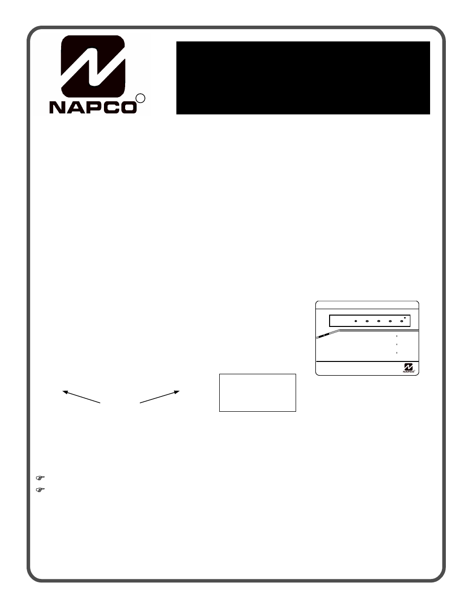 Napco Security Technologies GEM-P1632 User Manual | 16 pages