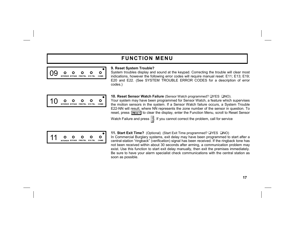 Napco Security Technologies GEM-DXK3 User Manual | Page 17 / 32