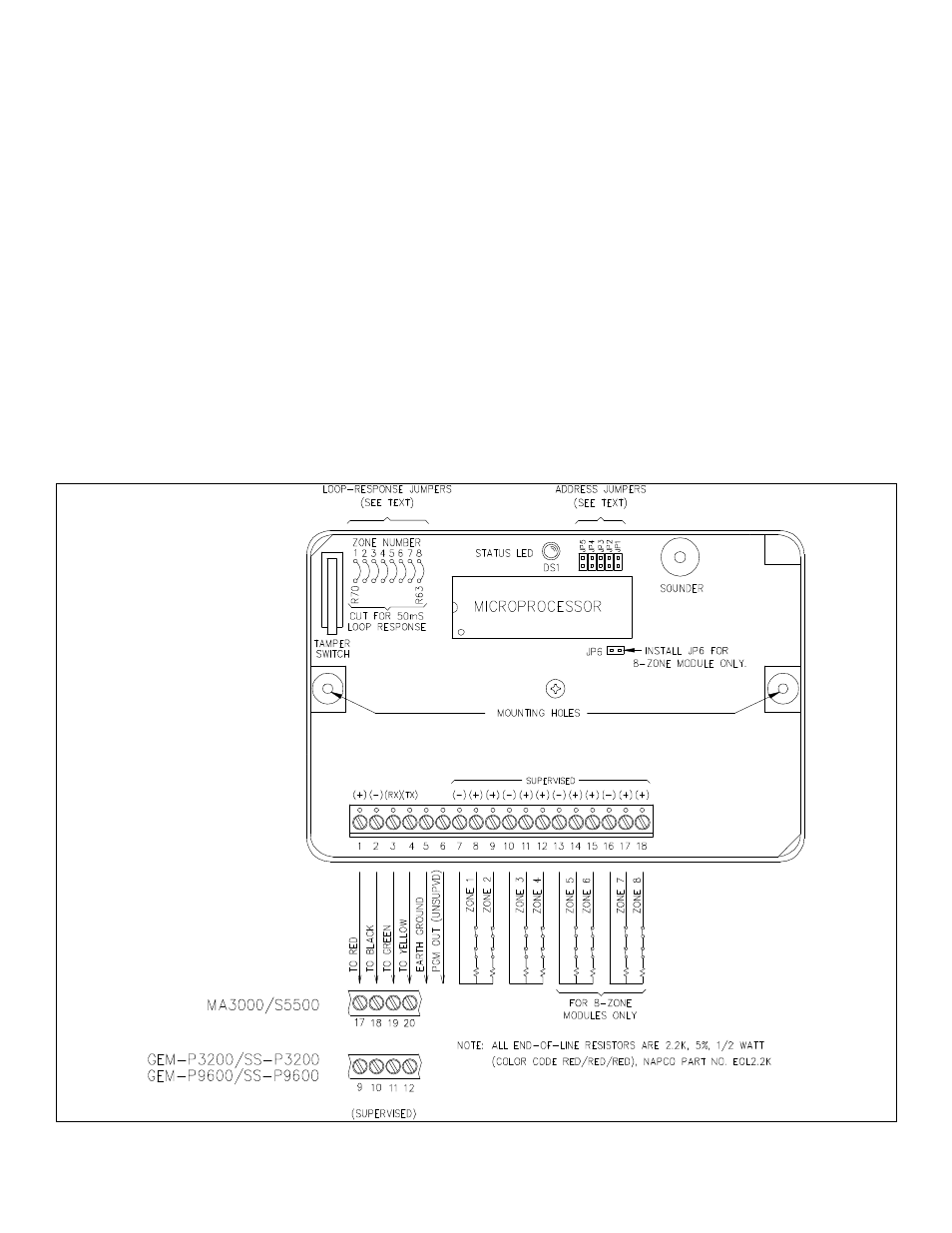 Napco Security Technologies Signature 5500 User Manual | Page 2 / 4