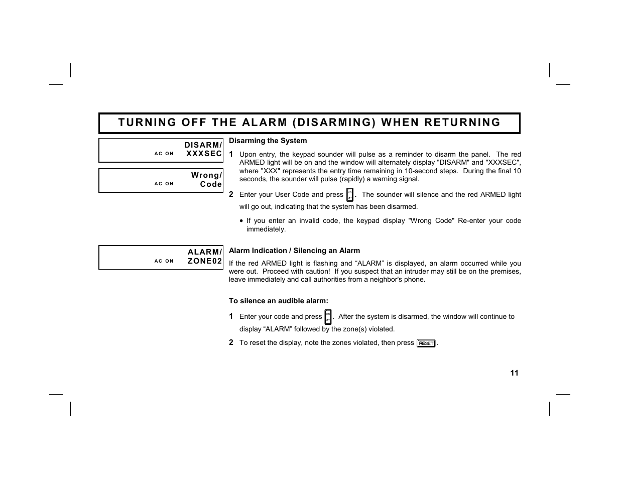 Napco Security Technologies GEM-DXRP2 User Manual | Page 11 / 36