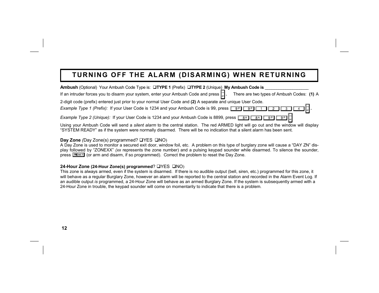 Napco Security Technologies GEM-DXRP2 User Manual | Page 12 / 36