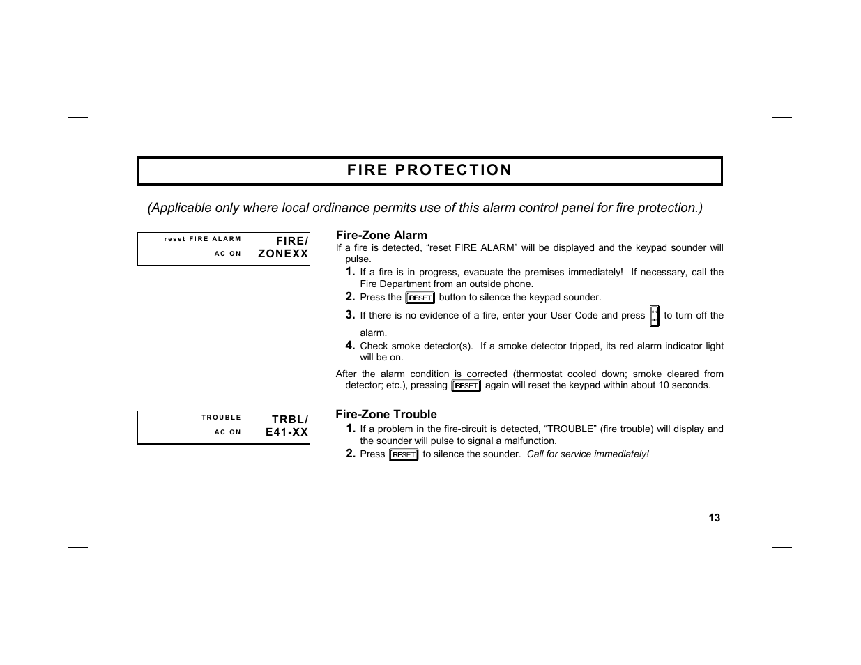 Napco Security Technologies GEM-DXRP2 User Manual | Page 13 / 36