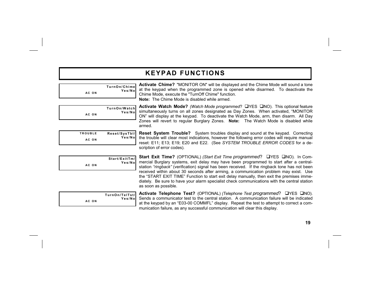 Napco Security Technologies GEM-DXRP2 User Manual | Page 19 / 36