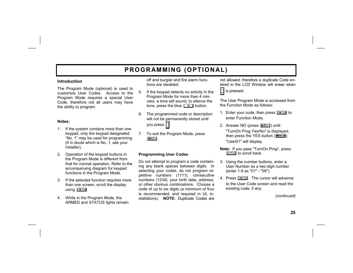 Napco Security Technologies GEM-DXRP2 User Manual | Page 25 / 36