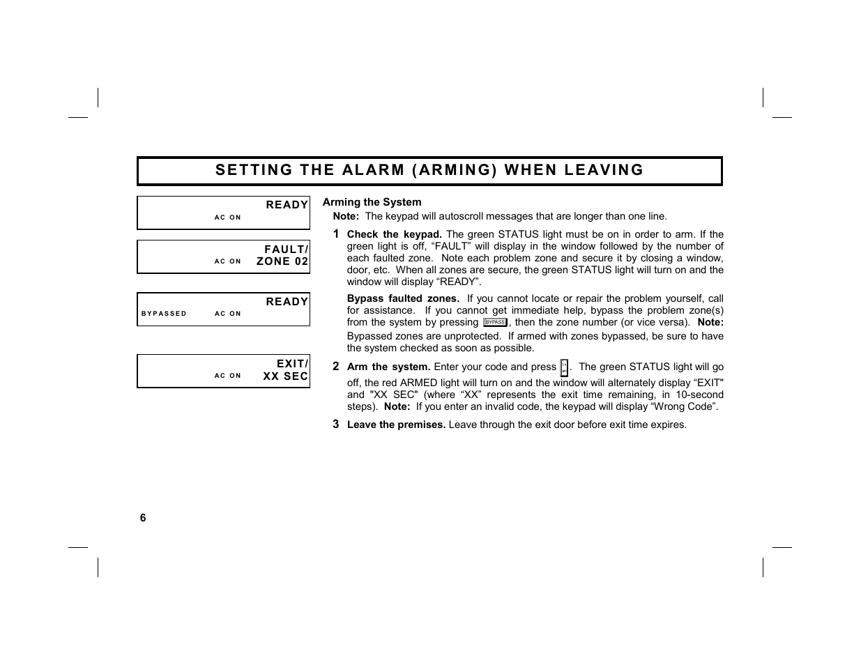 Napco Security Technologies GEM-DXRP2 User Manual | Page 6 / 36
