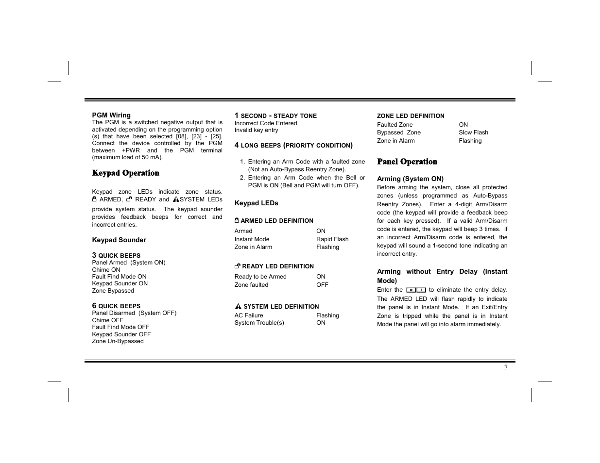 Napco Security Technologies XP-400 User Manual | Page 7 / 28