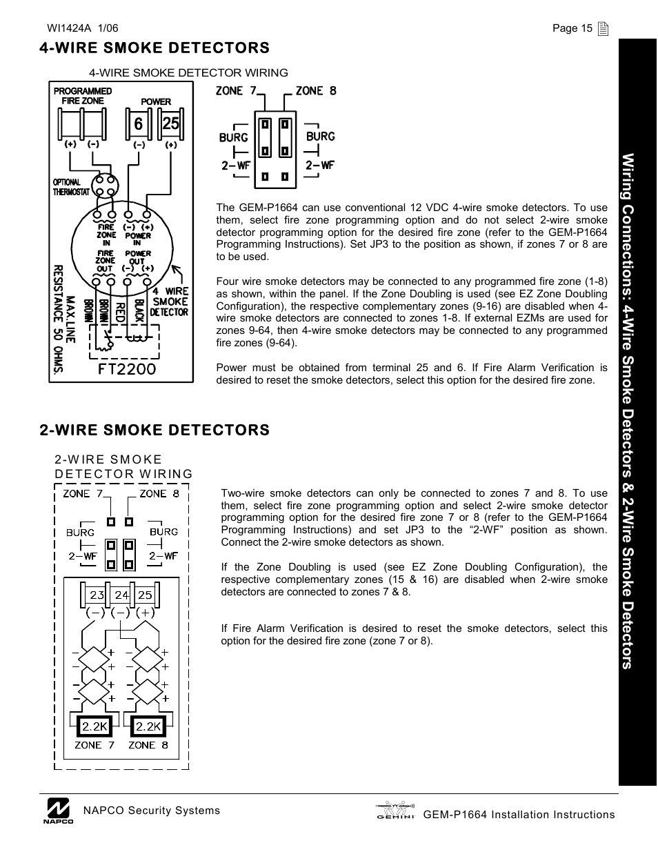 Napco Security Technologies GEM-P1664 User Manual | Page 15 / 60