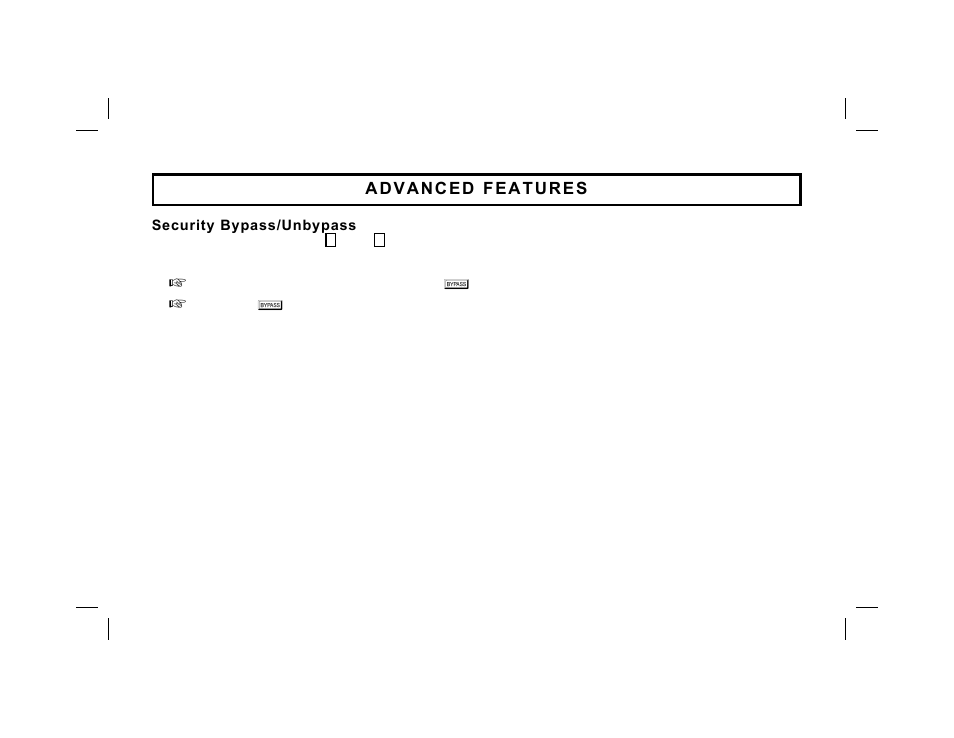 Advanced features | Napco Security Technologies GEM-RP3DGTL User Manual | Page 22 / 32