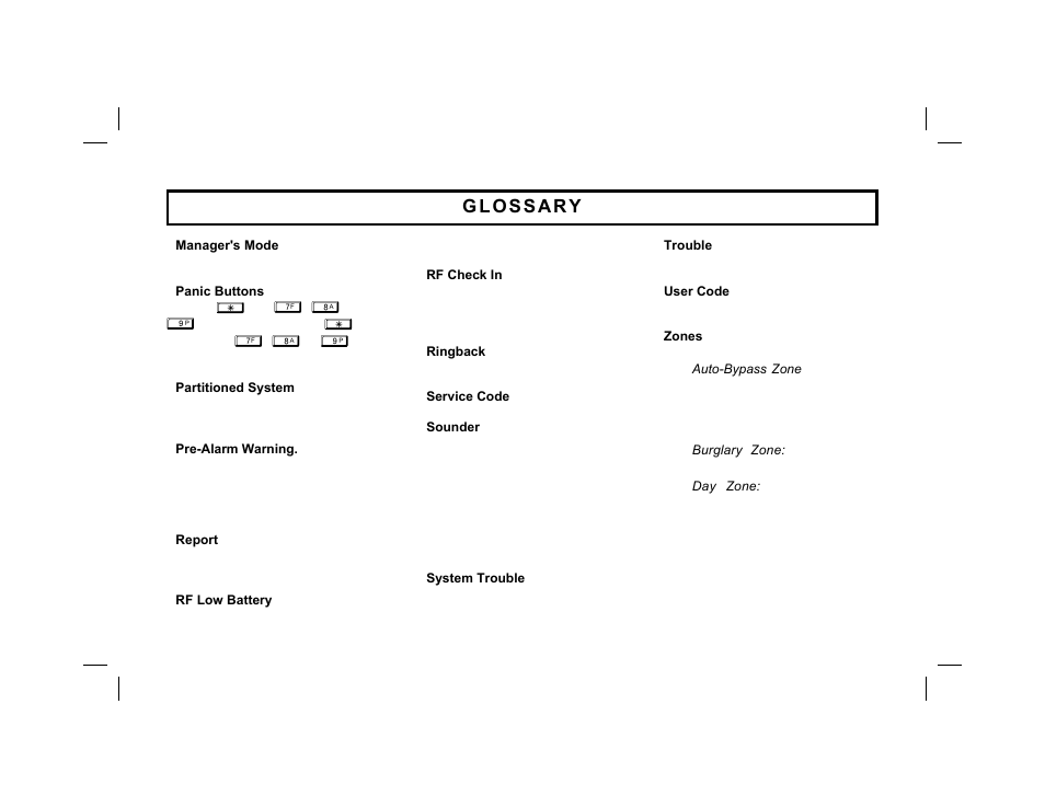 Napco Security Technologies GEM-RP3DGTL User Manual | Page 27 / 32