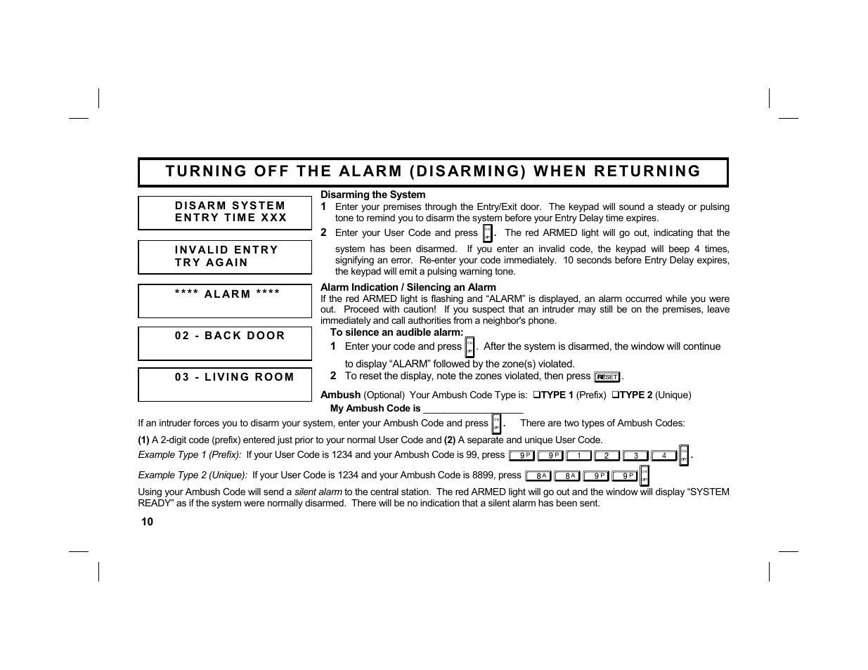 Napco Security Technologies GEM-DXRP1 User Manual | Page 10 / 40