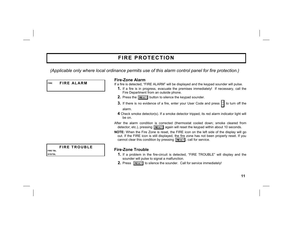 Napco Security Technologies GEM-DXRP1 User Manual | Page 11 / 40