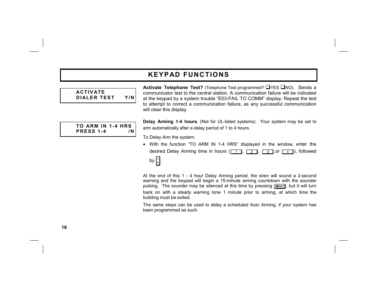 Napco Security Technologies GEM-DXRP1 User Manual | Page 18 / 40