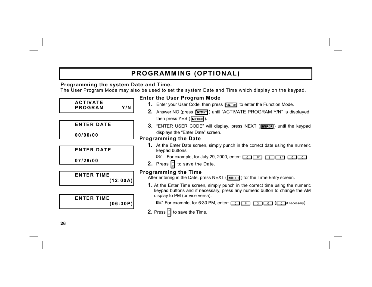 Napco Security Technologies GEM-DXRP1 User Manual | Page 26 / 40