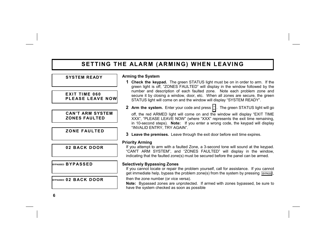 Napco Security Technologies GEM-DXRP1 User Manual | Page 6 / 40