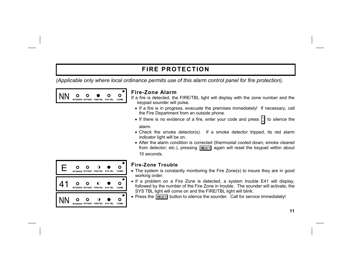 Napco Security Technologies GEM-DXRP3 User Manual | Page 11 / 32