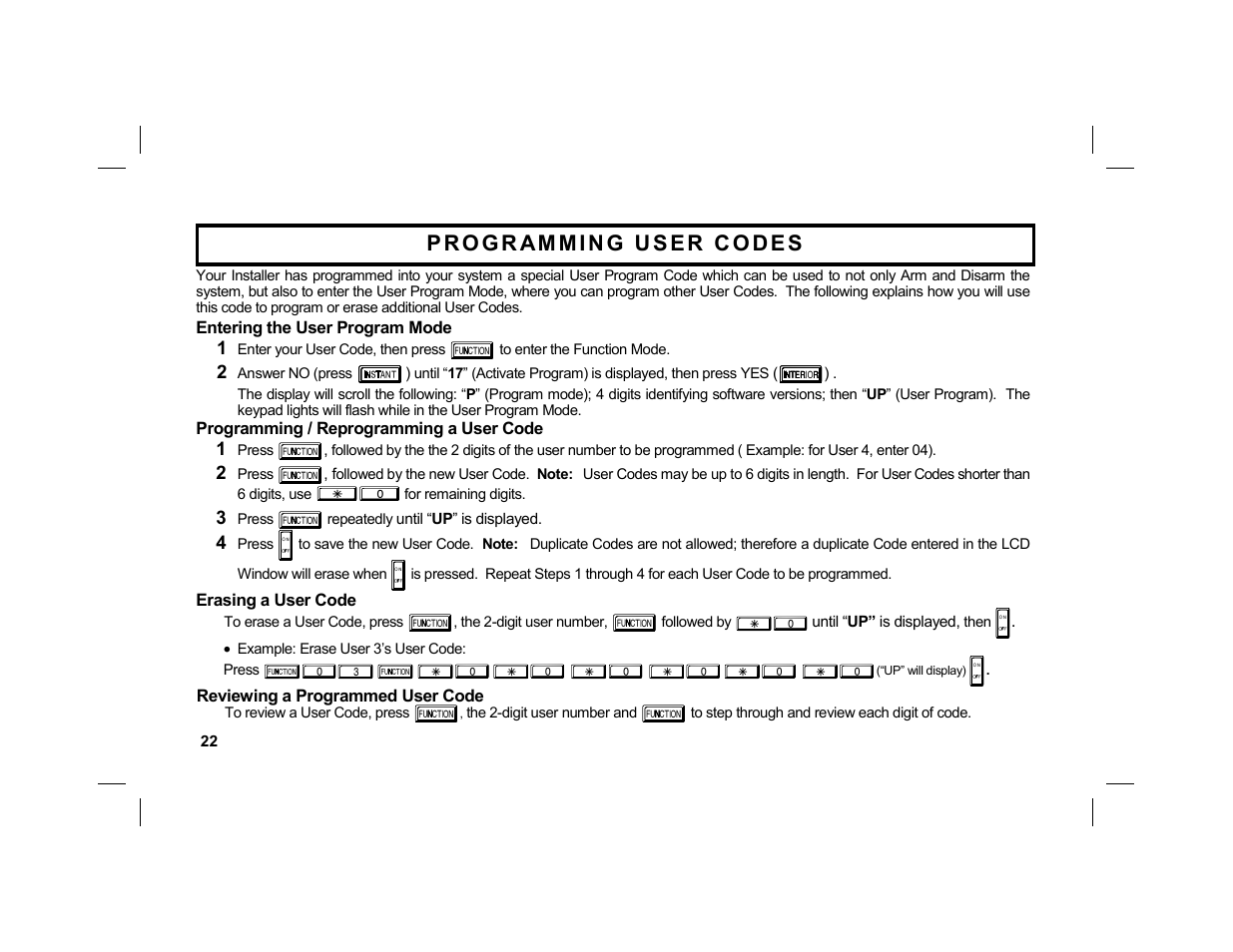 Napco Security Technologies GEM-DXRP3 User Manual | Page 22 / 32