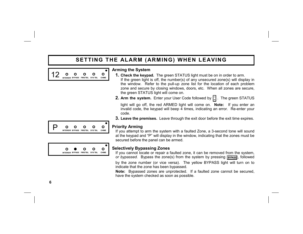 Napco Security Technologies GEM-DXRP3 User Manual | Page 6 / 32