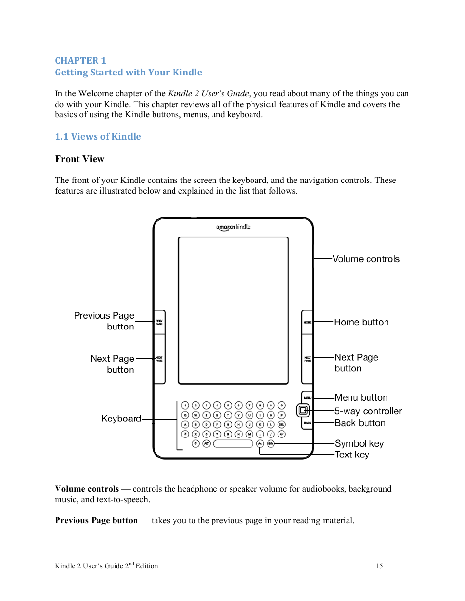 Nuance comm KINDLE 2 User Manual | Page 15 / 99