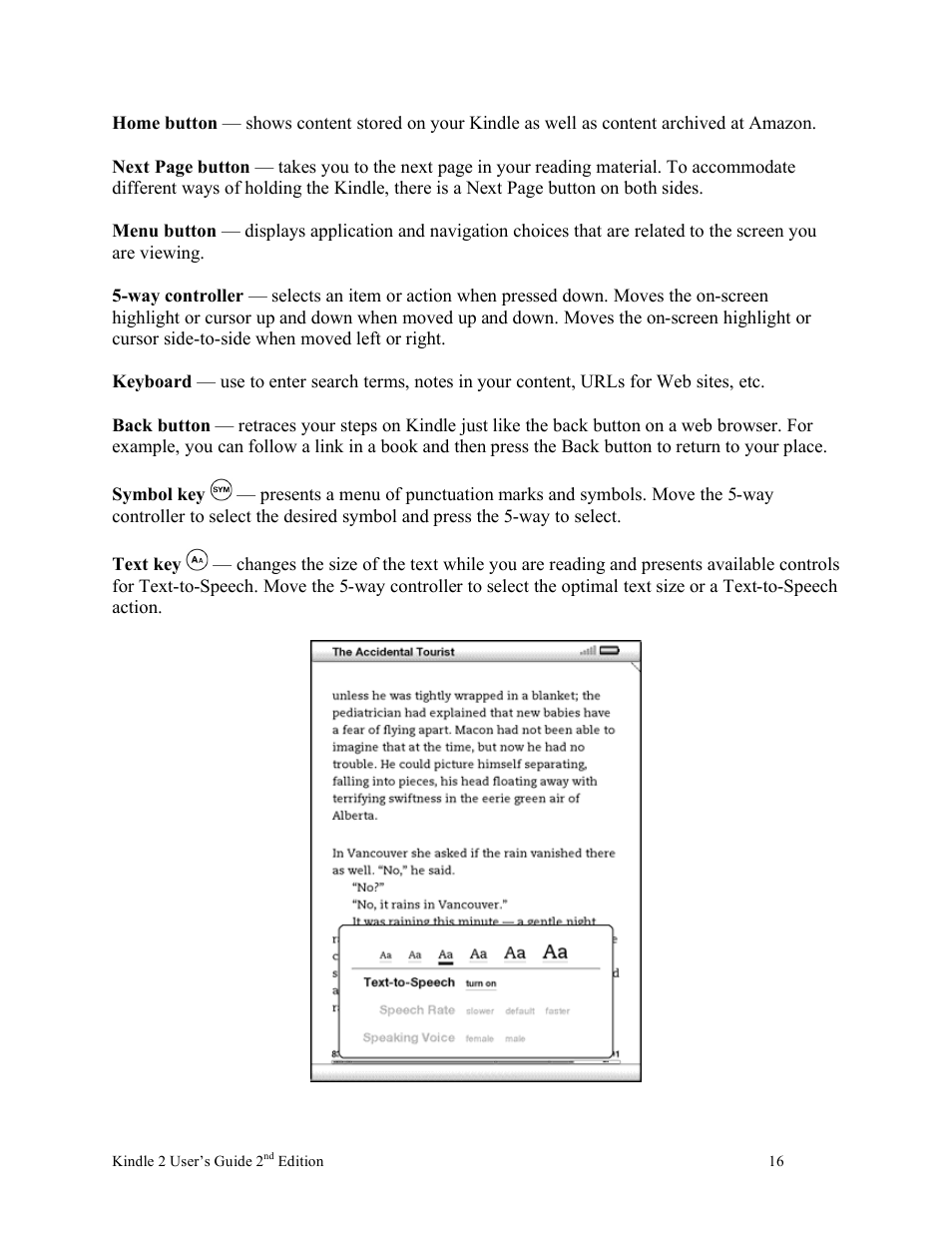 Nuance comm KINDLE 2 User Manual | Page 16 / 99