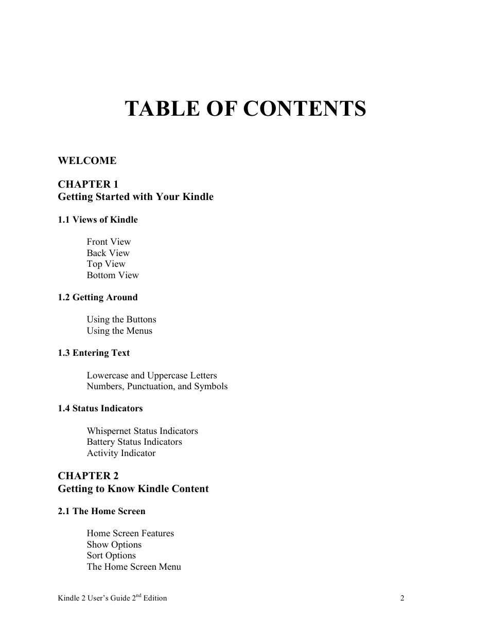 Nuance comm KINDLE 2 User Manual | Page 2 / 99