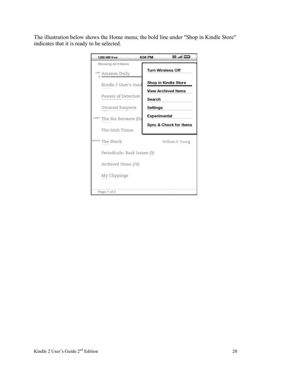 Nuance comm KINDLE 2 User Manual | Page 20 / 99