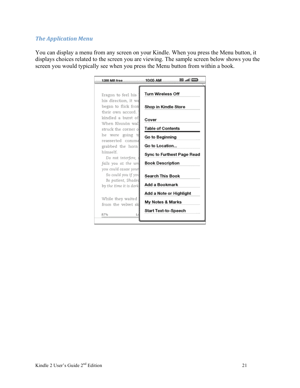 Nuance comm KINDLE 2 User Manual | Page 21 / 99
