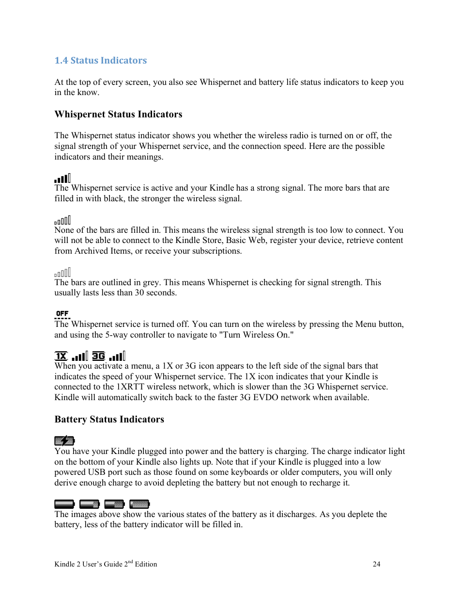 Nuance comm KINDLE 2 User Manual | Page 24 / 99