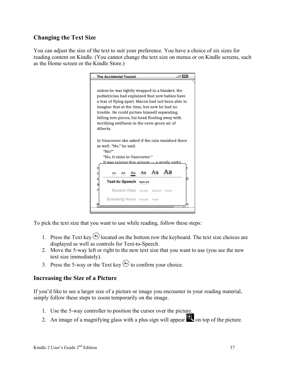Nuance comm KINDLE 2 User Manual | Page 37 / 99