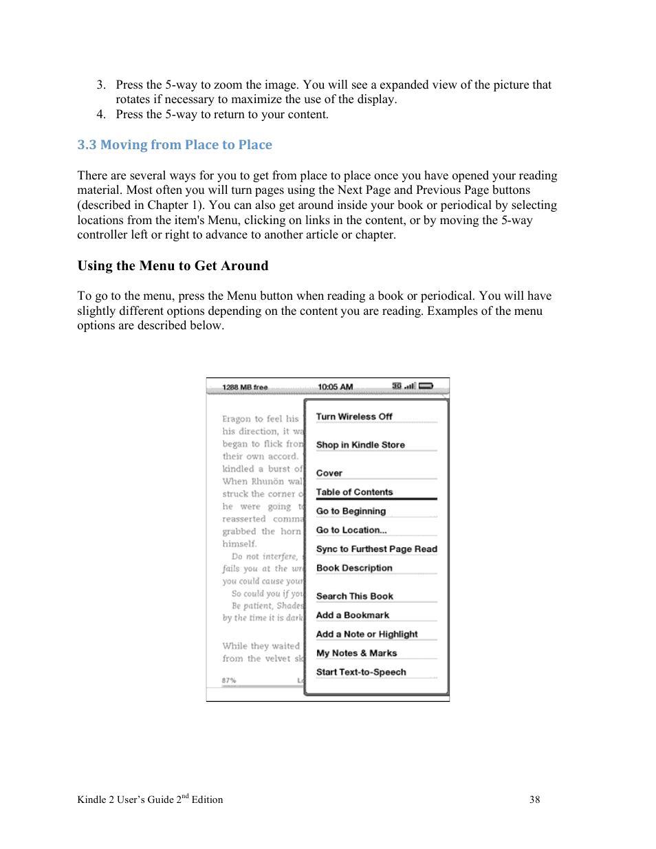 Nuance comm KINDLE 2 User Manual | Page 38 / 99