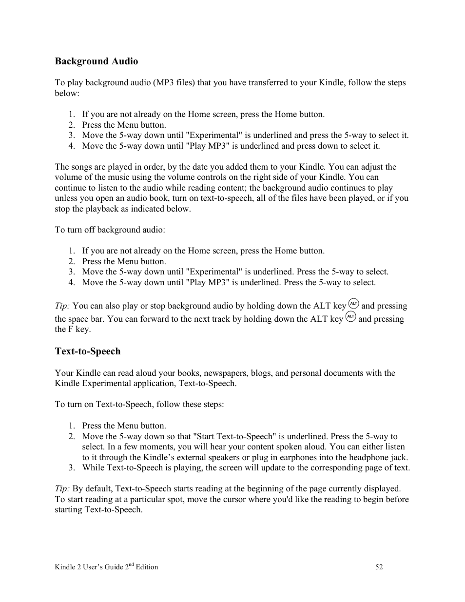 Nuance comm KINDLE 2 User Manual | Page 52 / 99