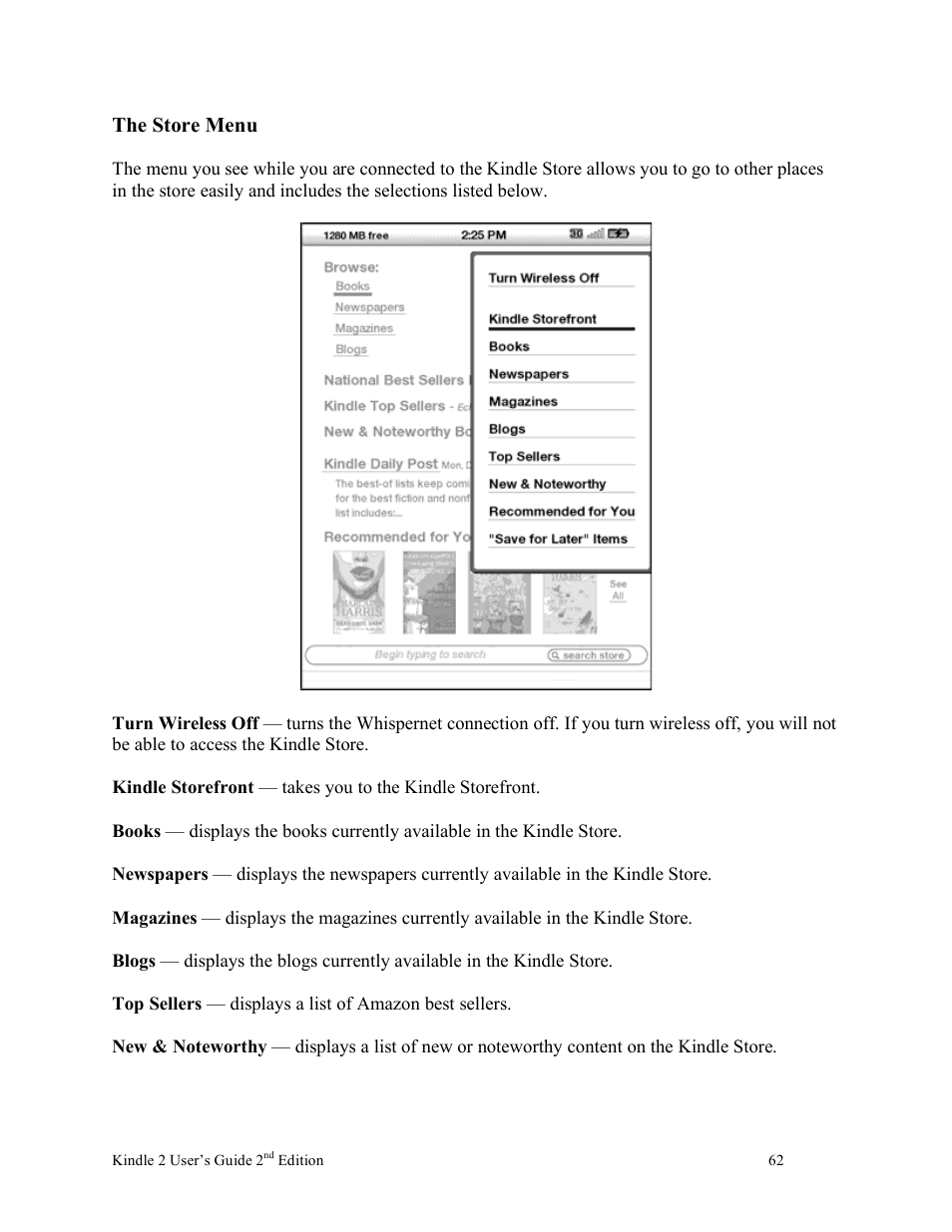 Nuance comm KINDLE 2 User Manual | Page 62 / 99