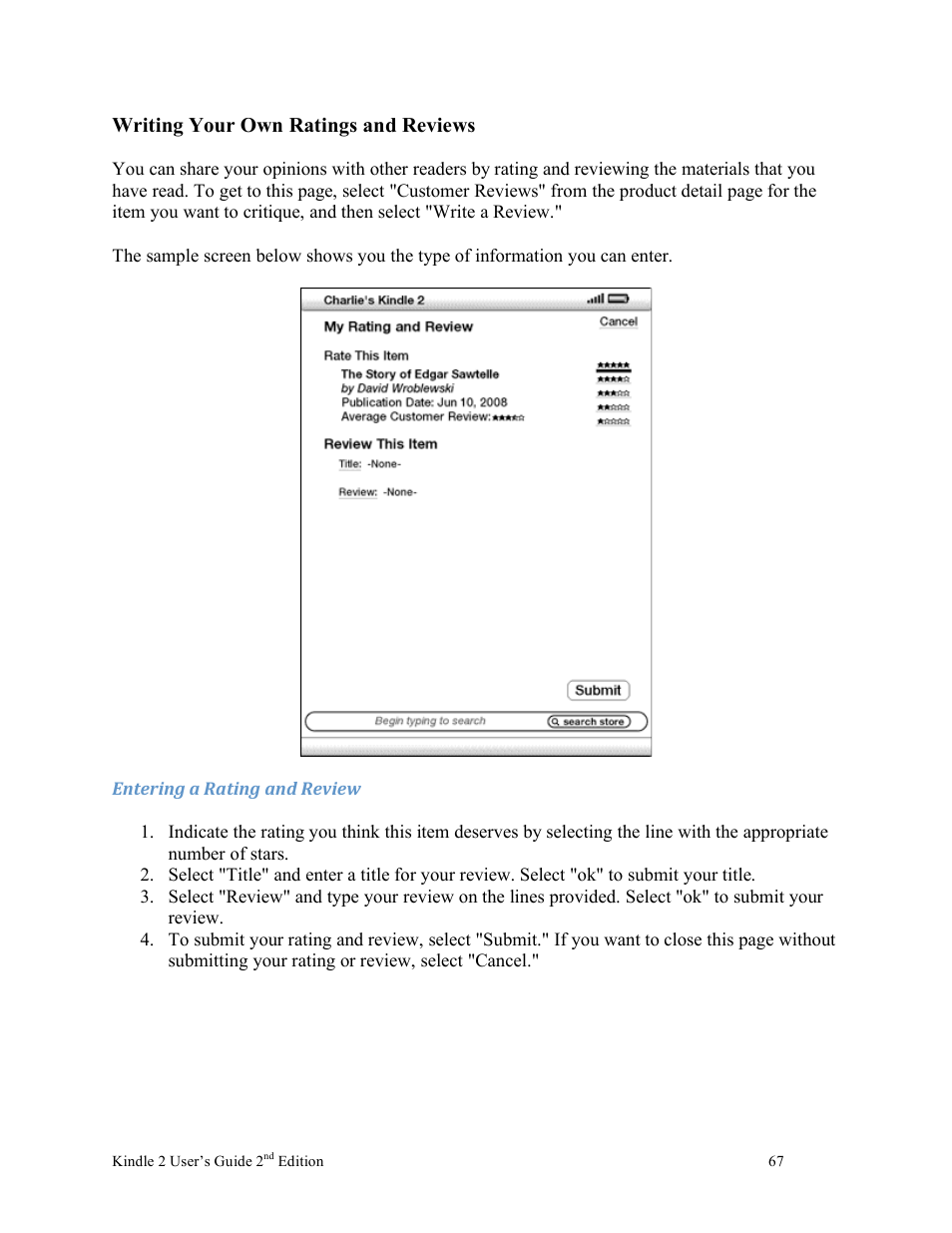 Nuance comm KINDLE 2 User Manual | Page 67 / 99