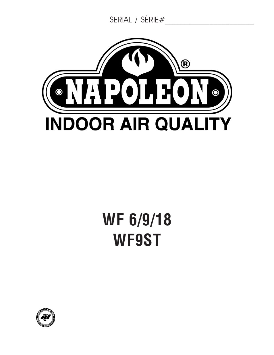 Napoleon Grills WF9ST User Manual | 13 pages