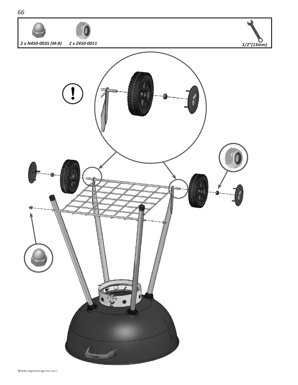 Napoleon Grills NK22CK-L User Manual | Page 66 / 76