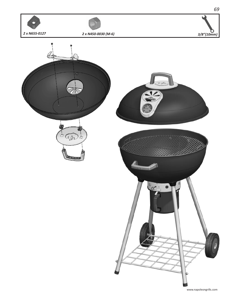 Napoleon Grills NK22CK-L User Manual | Page 69 / 76
