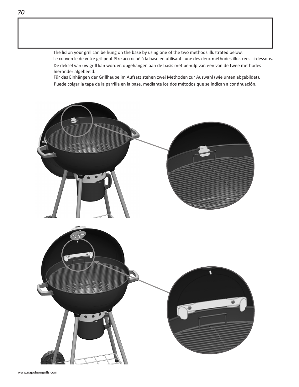 Napoleon Grills NK22CK-L User Manual | Page 70 / 76