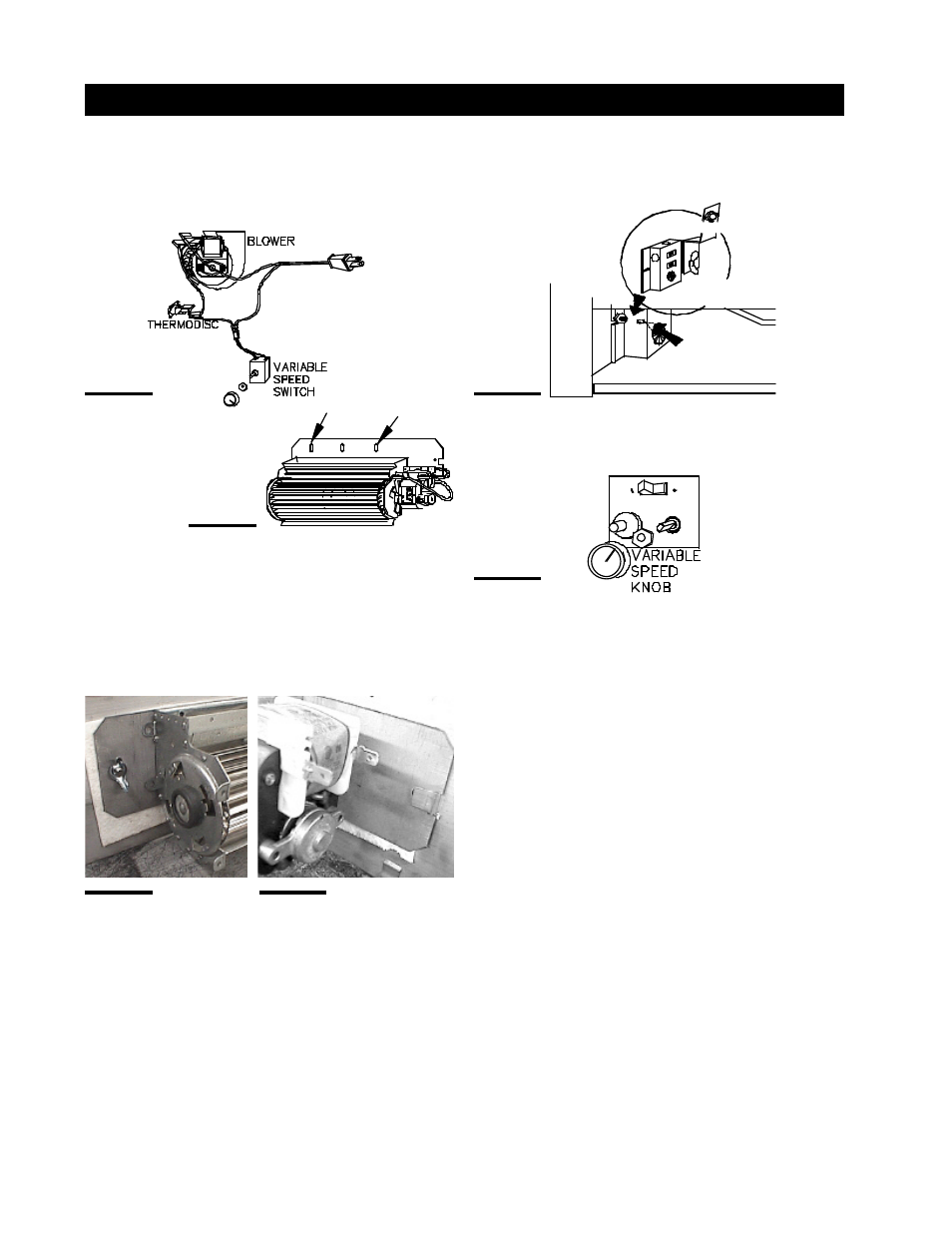 Optional blower installation, Ca b | Napoleon Fireplaces BGNV42P User Manual | Page 10 / 16