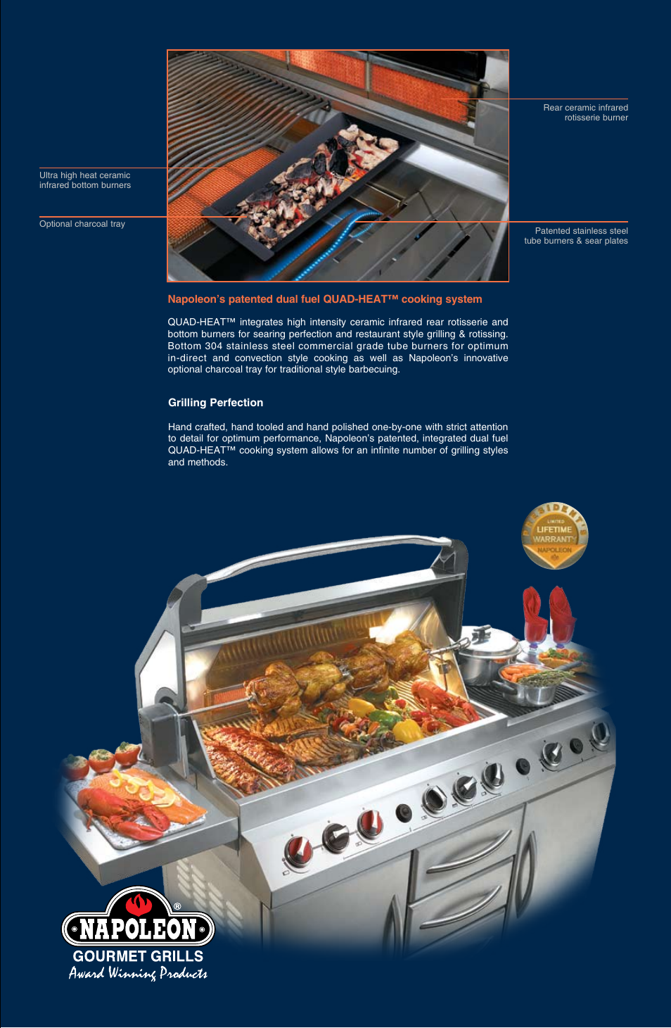 Napoleon Grills PF450 User Manual | Page 3 / 6