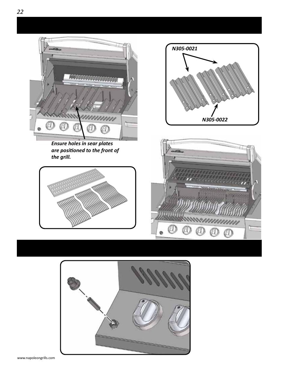 Napoleon Grills BIPRO 450 User Manual | Page 22 / 28