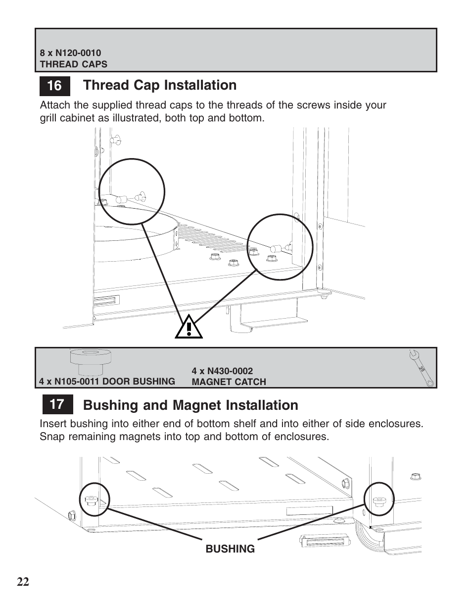 Napoleon Grills MIRAGE 730 User Manual | Page 22 / 32