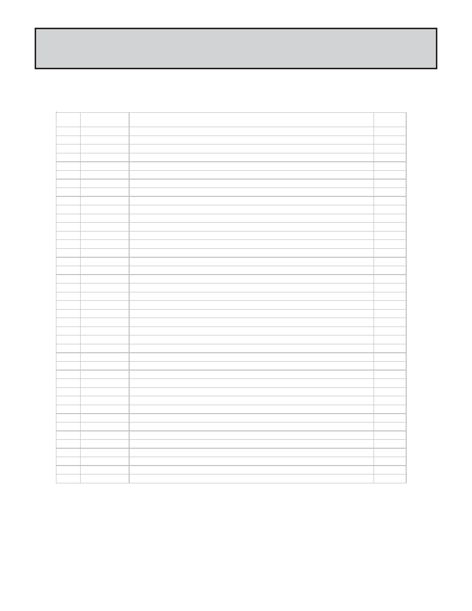 Parts list | Napoleon Grills MIRAGE 485 User Manual | Page 25 / 28