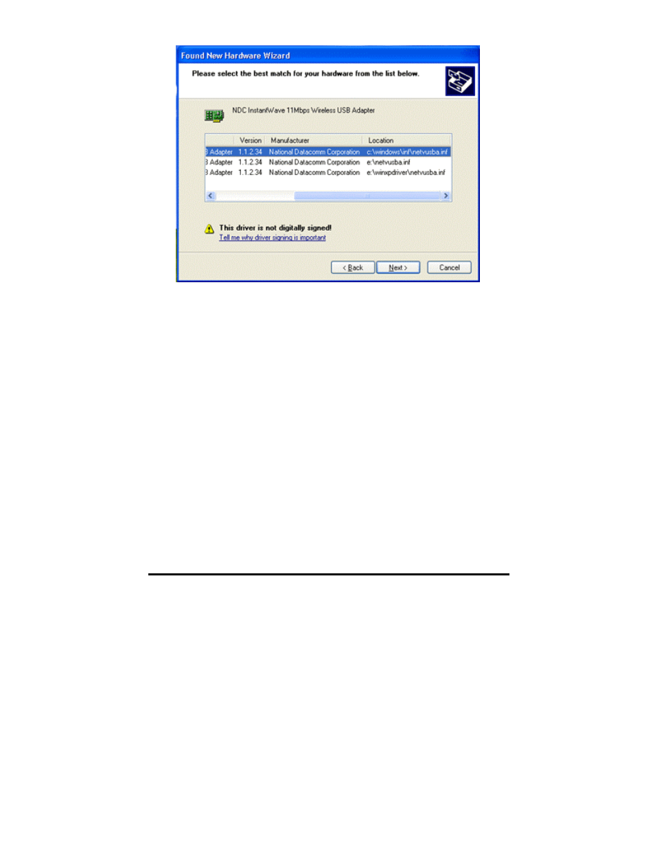 NDC comm NWH4010 User Manual | Page 19 / 49