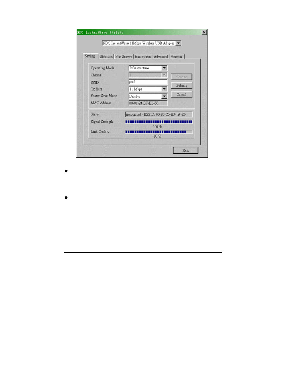 Setting | NDC comm NWH4010 User Manual | Page 30 / 49