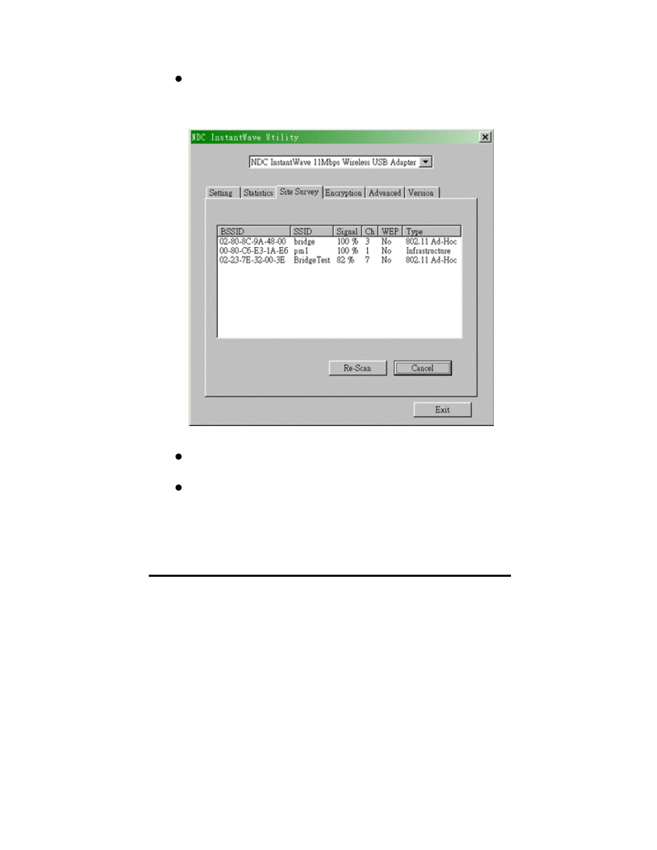 Site survey | NDC comm NWH4010 User Manual | Page 33 / 49