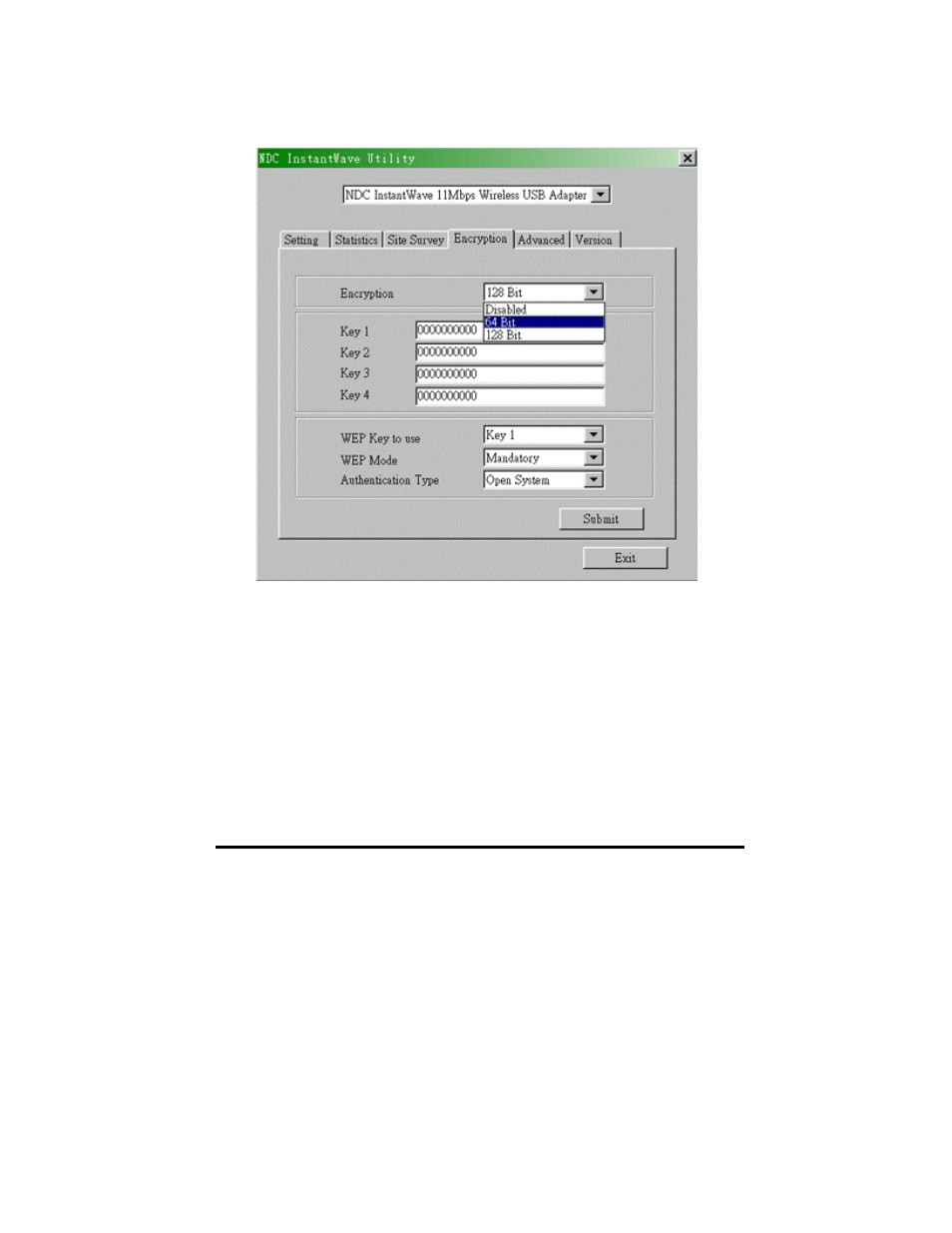 Encryption | NDC comm NWH4010 User Manual | Page 34 / 49