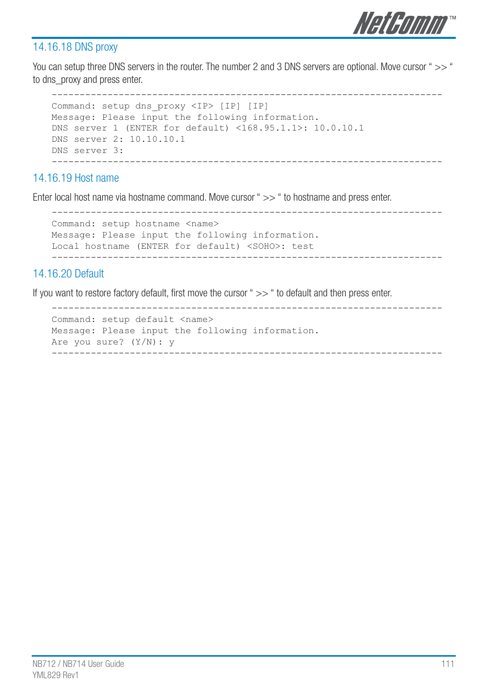 NetComm G.SHDSL 4-port Security Modem Routers NB712 User Manual | Page 111 / 117